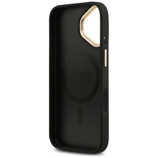 GUESS futerał do IPHONE 17 kompatybilny z MagSafe GUHMP17SP4MSEGCK (PU 4G W/ Classic) czarny