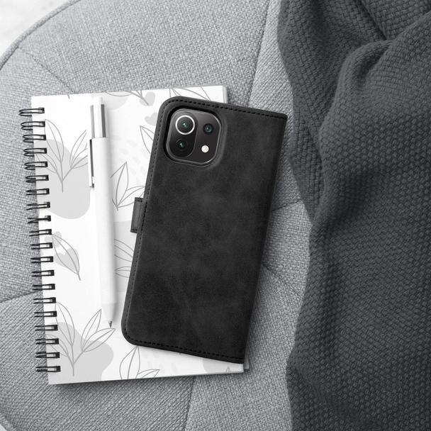 Etui z klapką na Xiaomi Redmi 9AT / Redmi 9A Tender Book czarne