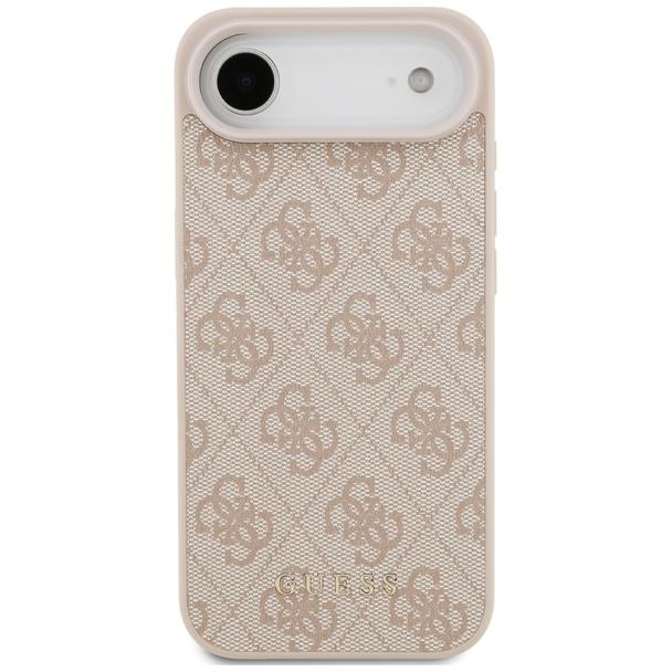 GUESS futerał do IPHONE 17 Air GUHCP17MG4GFPI (PU 4G Classic) różowy