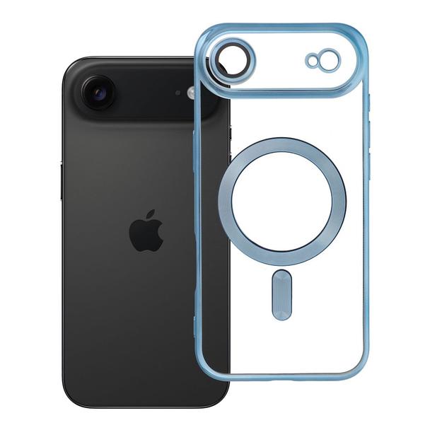 Futerał do iPhone 17 AIR Electro Mag Cover zgodny z MagSafe niebieski