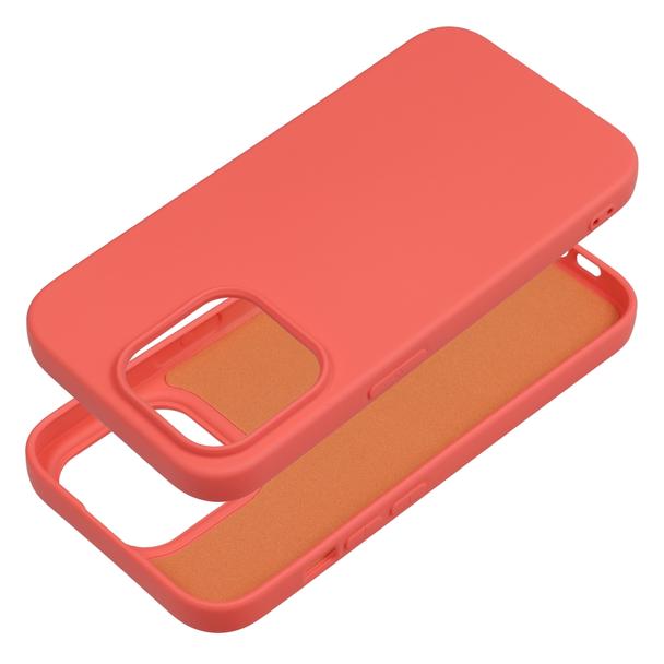 Futerał SILICONE do IPHONE 14 Pro brzoskwiniowy