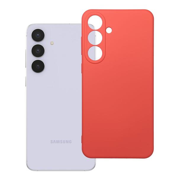Futerał do Samsung S25 FE Silicone brzoskwiniowy