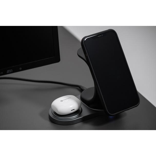 Słuchawki bezprzewodowe douszne Forcell F-Audio TWS Clear Sound białe