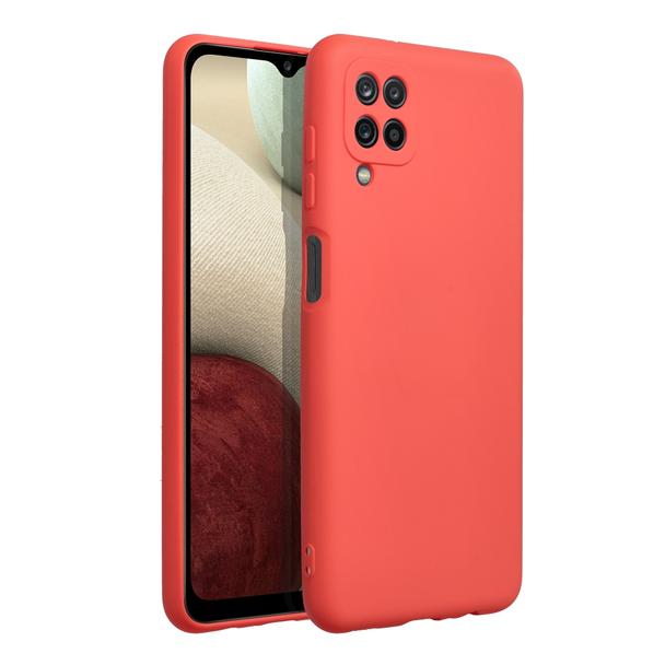 Futerał do Samsung A12 Silicone brzoskwiniowy