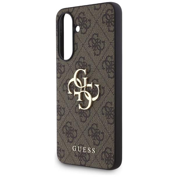 GUESS futerał do SAMSUNG A36 GUHCSA364GMGBR (4G PU Big Logo) brązowy