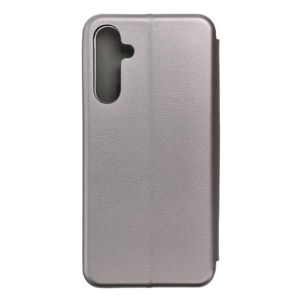 Etui z klapką na Samsung A25 5G Elegance Book stalowe