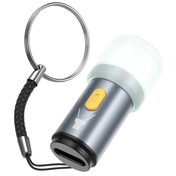 Adapter USB C do LED light Hoco UA38A szary