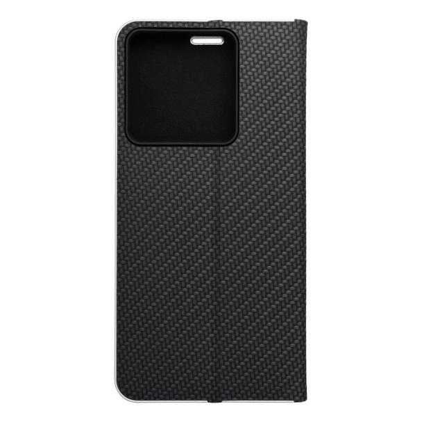 Etui z klapką na Xiaomi Redmi NOTE 13 PRO 5G Luna Book Carbon czarne