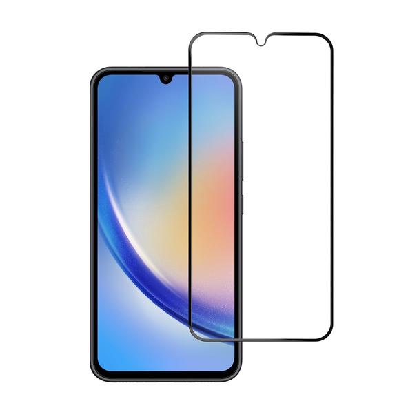 Szkło hartowane 5D do Samsung A34 5G (full glue / case friendly) Blue Star czarne