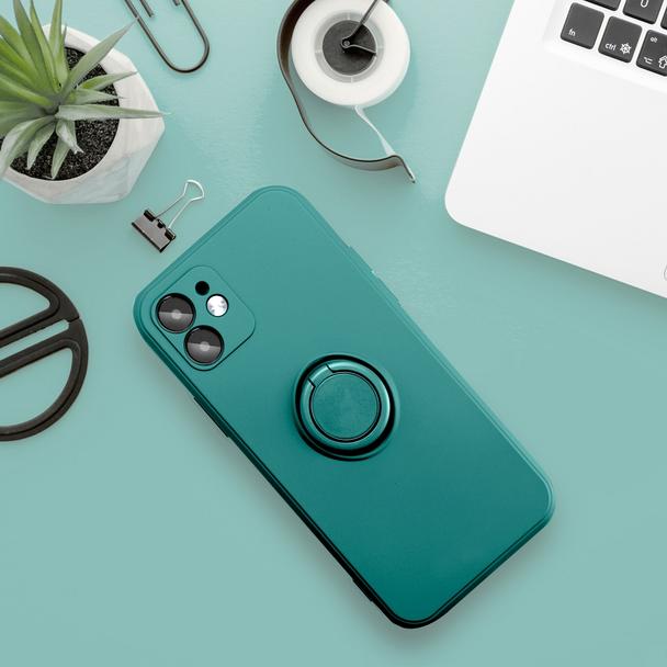 Etui na iPhone 18 Pro Max / 17 Pro Max Silicone Ring zielone