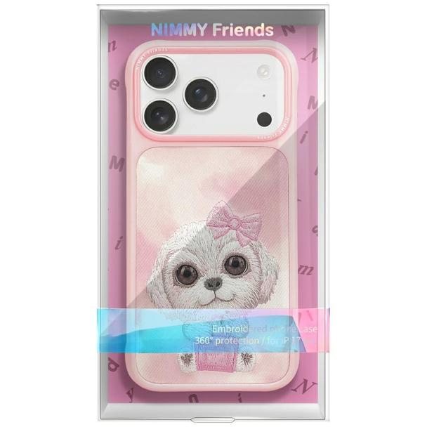 NIMMY futerał BIG EYED PET 2.0 Dog do IPHONE 17 Pro Max różowy