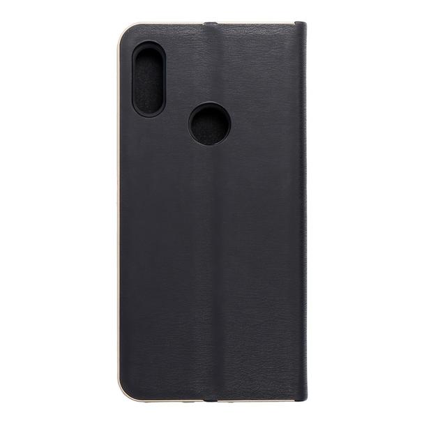 Etui z klapką na Huawei Y6 2019 Luna Book Gold czarne