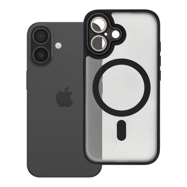 Etui na iPhone 16 Variete Mag Cover zgodne z MagSafe czarne