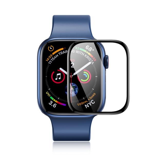 DUX DUCIS protektor PMMA z ramką do Apple Watch 10 42 mm czarne
