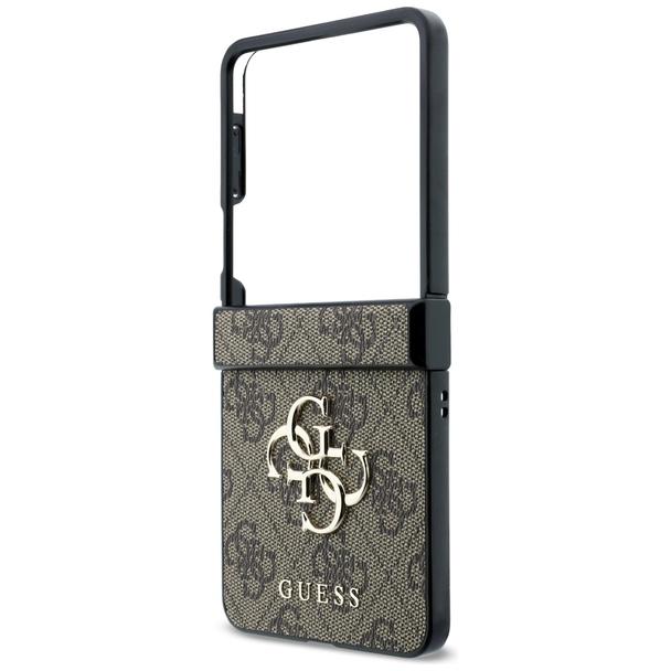 GUESS futerał do SAMSUNG GALAXY Z FLIP 8 (4G Big Logo) brązowy