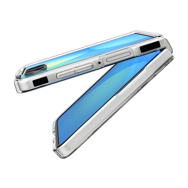 Futerał SPIGEN AIRSKIN kompatybilny z MagSafe do SAMSUNG GALAXY Z FLIP 8 transparentny/biały