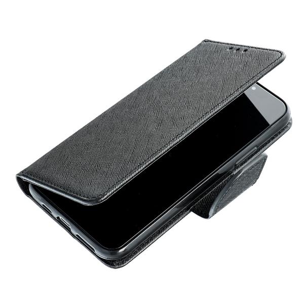 Etui z klapką na Samsung A7 2018 (A750) Fancy Book czarne