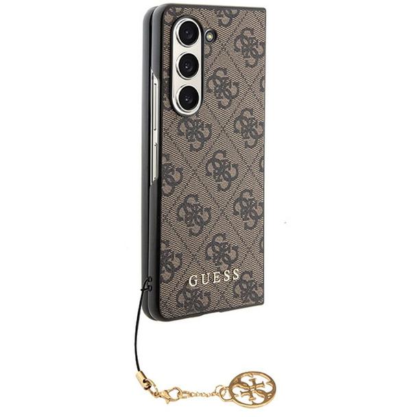 GUESS futerał do SAMSUNG Z Fold 5 GUHCZFD5GF4GBR (4G Charm) brązowy