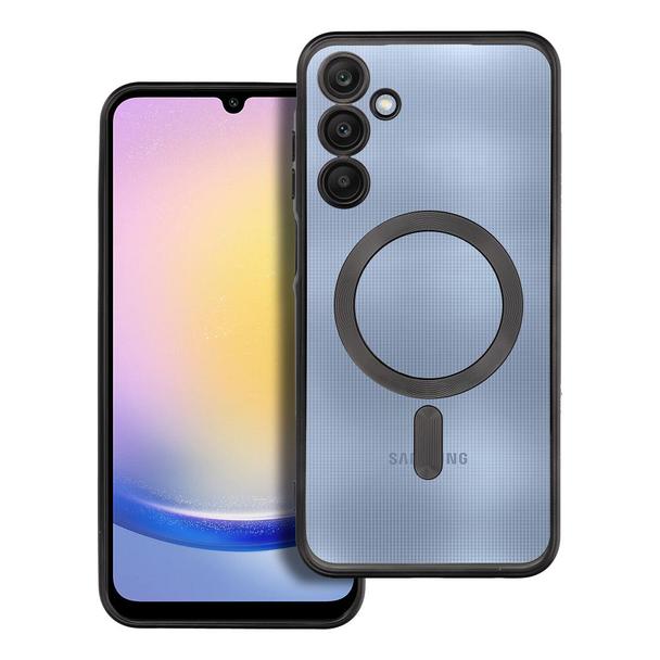 Futerał do Samsung A25 Electro Mag Cover zgodny z MagSafe czarny