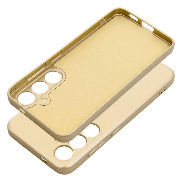 Futerał do Samsung S24 Metallic złoty