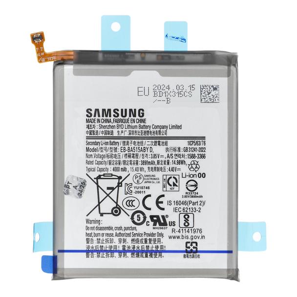 ServicePack Bateria EB-BA515ABY do SAMSUNG A51 A515 GH82-21668A