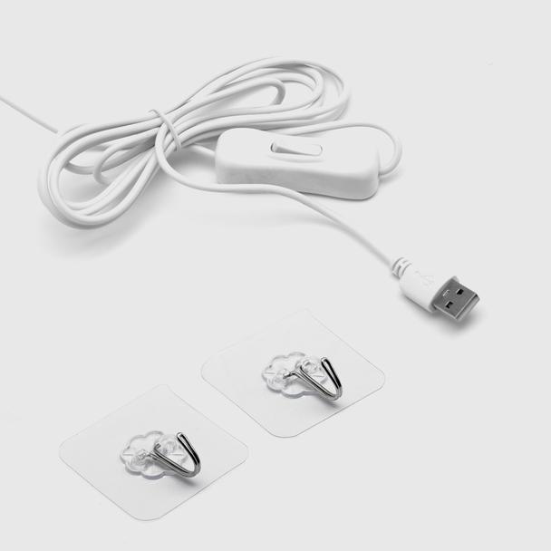 NEON NA ŚCIANĘ LED na USB - Good Vibes model