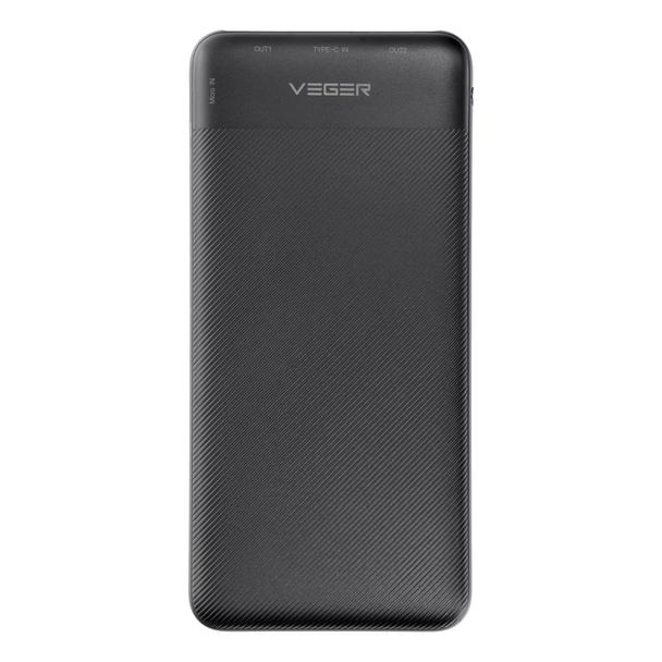 Powerbank Veger L10 (W1105) 10000 mAh czarny