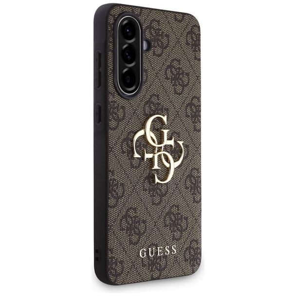 GUESS futerał do SAMSUNG A36 GUHCSA364GMGBR (4G PU Big Logo) brązowy