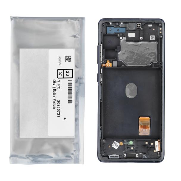 ServicePack Wyświetlacz LCD SAMSUNG S20 FE 4G 5G GH82-24219A Blue