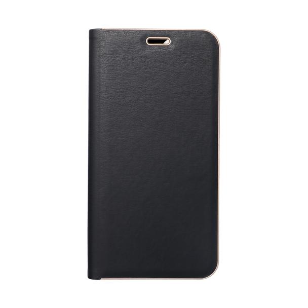 Etui z klapką na Samsung S26 FE Luna Book Gold czarne