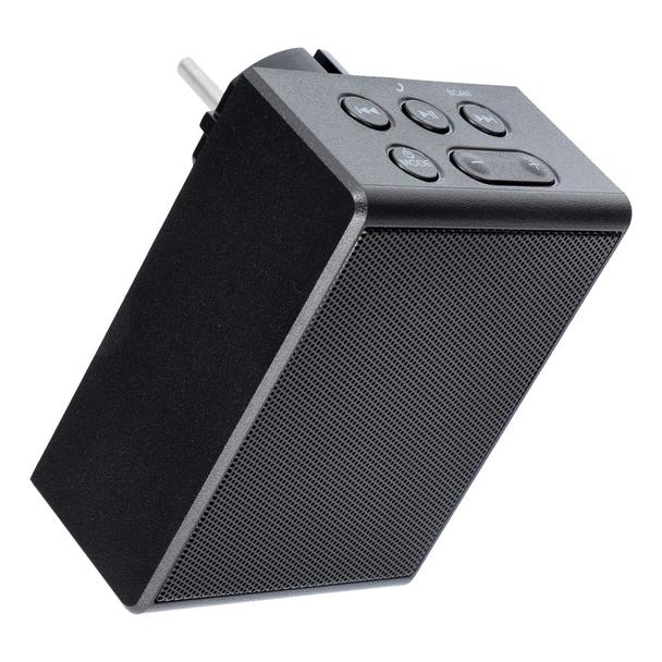ART radio FM bluetooth z wyświetlaczem LED BS-817B czarne