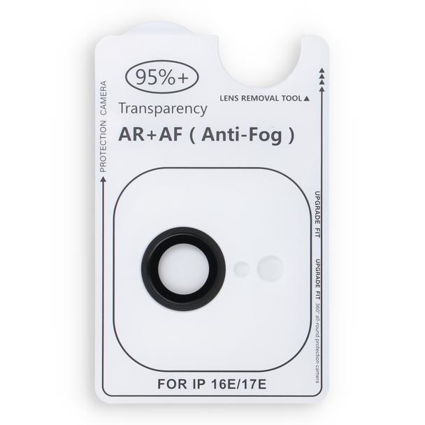Szkło hartowane na aparat do iPhone 16e / 17e Forcell Premium czarny 0INT