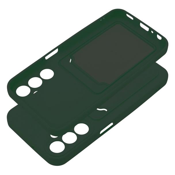Futerał do Samsung A25 5G Card Case zielony
