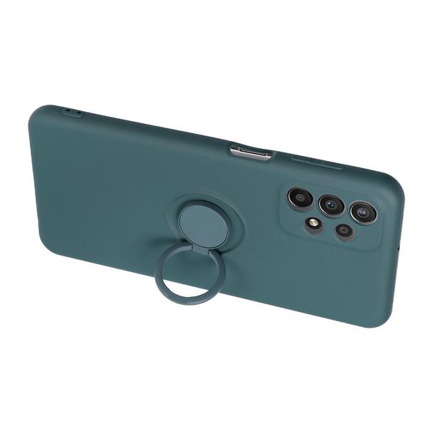 Futerał SILICONE RING do SAMSUNG A23 5G zielony