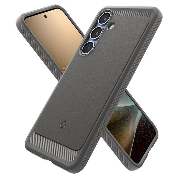 SPIGEN futerał RUGGED ARMOR MAG kompatybilny z MagSafe do SAMSUNG S25 marble grey