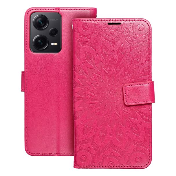 Etui z klapką na Xiaomi Redmi NOTE 12 5G Mezzo Book mandala magenta