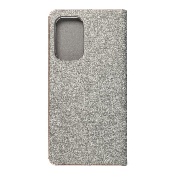 Etui z klapką na Samsung A53 5G Luna Book Gold srebrne