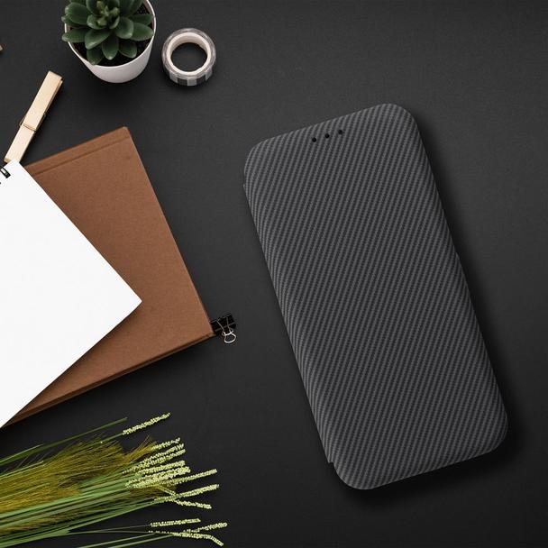 Etui z klapką na Samsung A36 5G Folio Side Magnet szare