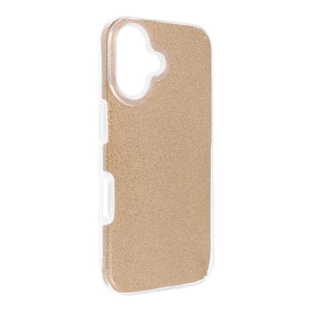 Futerał do iPhone 16 Shining złoty