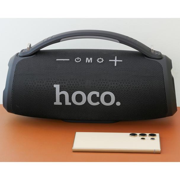 Głośnik bezprzewodowy LED 2 x 20W 4h Hoco HA4 czarny