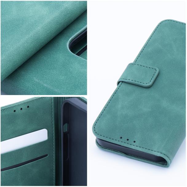 Etui z klapką na Samsung S22 Tender Book zielone