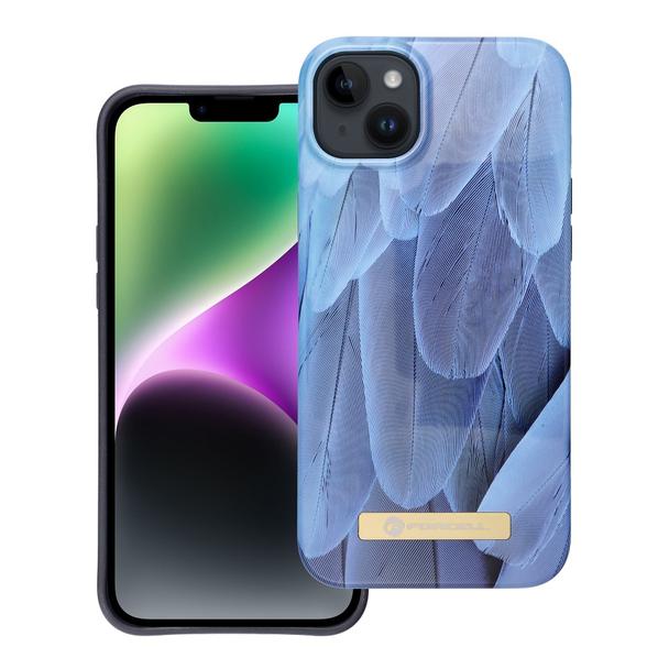 Etui na iPhone 14 PLUS Forcell F-Protect Mirage zgodne z MagSafe blue bird
