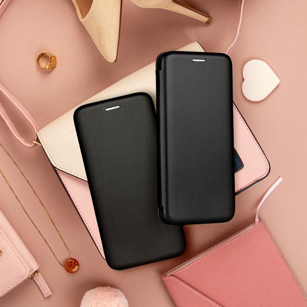 Etui z klapką na iPhone 17 Elegance Book czarne