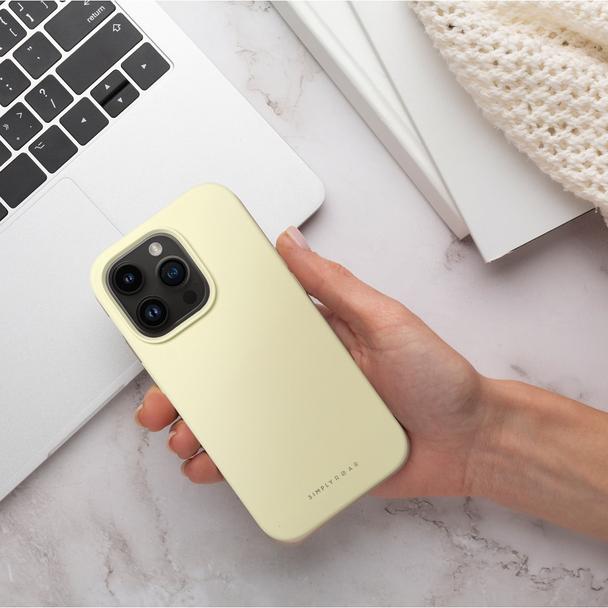 ROAR futerał CLOUD SKIN do IPHONE 13 Pro Max Jasnożółty