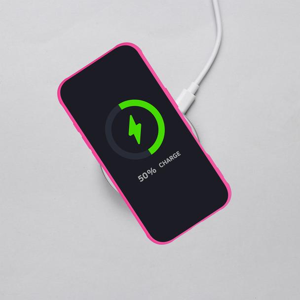 Futerał FULL MATTE MAG COVER kompatybilny z MagSafe do IPHONE 13 Pro różowy