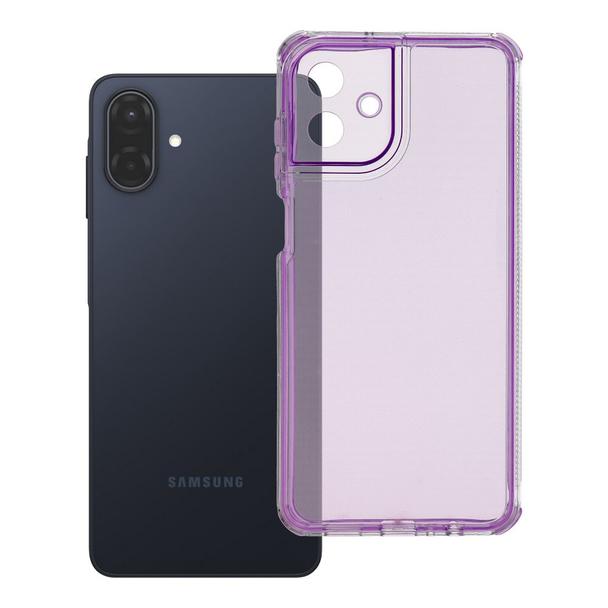 Etui na Samsung A07 Matrix Clear jasnofioletowe