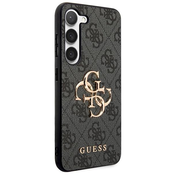GUESS futerał do SAMSUNG S24 GUHCS24S4GMGGR (Leather 4G Metal Logo) czarny