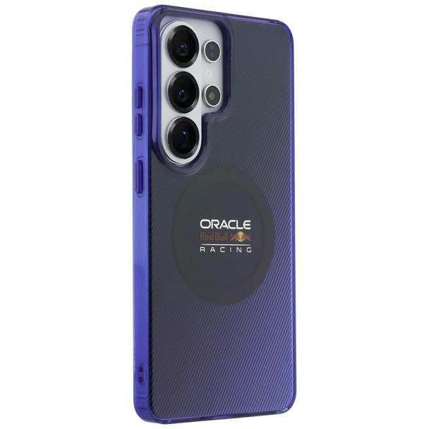 RED BULL futerał do SAMSUNG S26 Ultra RBHMS26L24HGDSV (Magnetic Double Layer PC Blended Lines) navy