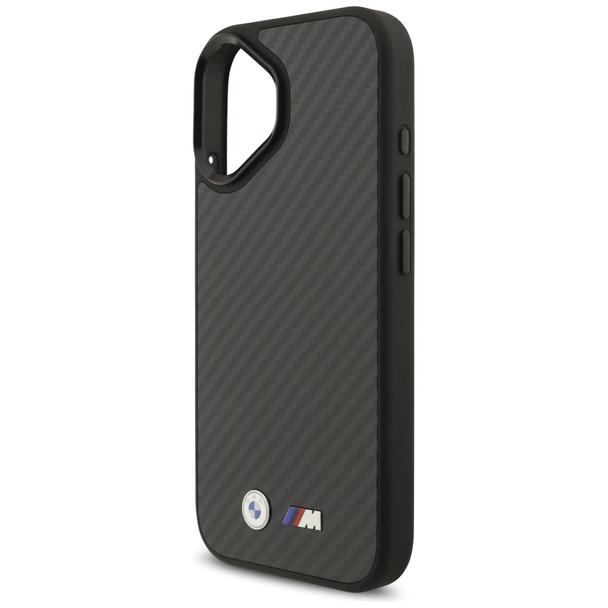 BMW futerał do IPHONE 17 kompatybilny z MagSafe BMHMP17S24CFMMK (Kevlar Matt) black