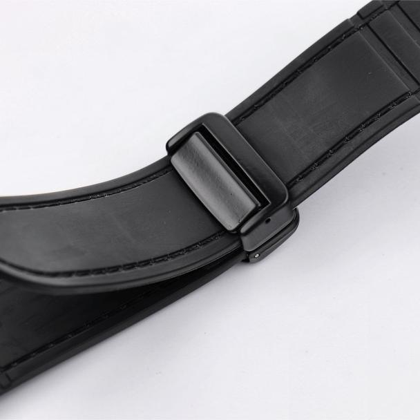 Pasek do zegarka 22 mm Titmo Strap S5 ekoskóra niebieski